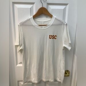 Lululemon USC Trojans All Yours Tee Size 4